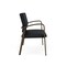 Lesro Newport 2 Seat Tandem Seating Metal Frame No Center Arms, Bronze, MD Black Upholstery NP1501 - alternate 2